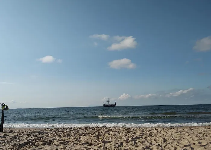 In Near Baltic Sea Promenade Dziwnów